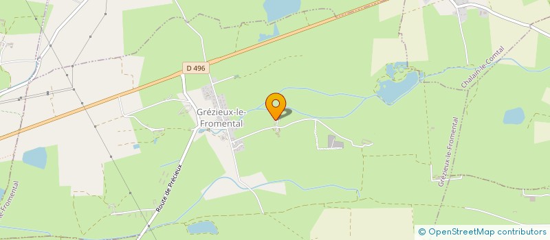 localisation de l'entreprise PHILFELI&MARIE  GREZIEUX-LE-FROMENTAL