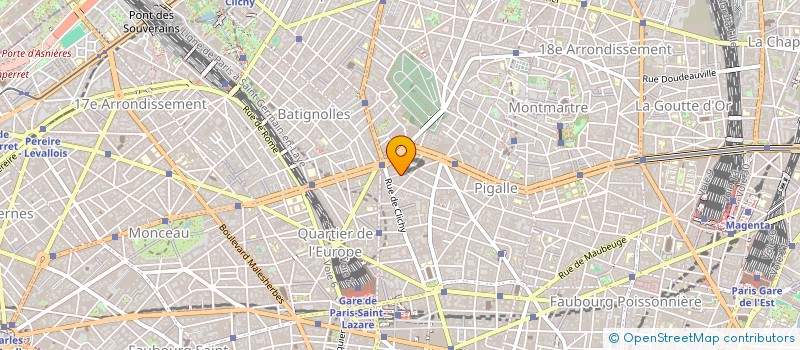 localisation de l'entreprise PHILGE  PARIS