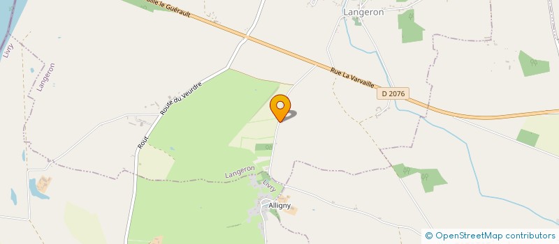 localisation de l'entreprise PHILGENIE  LANGERON