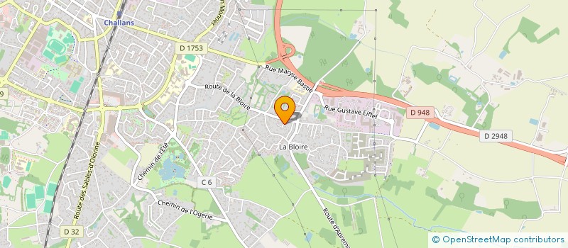 localisation de l'entreprise PHILGOODLOC à CHALLANS