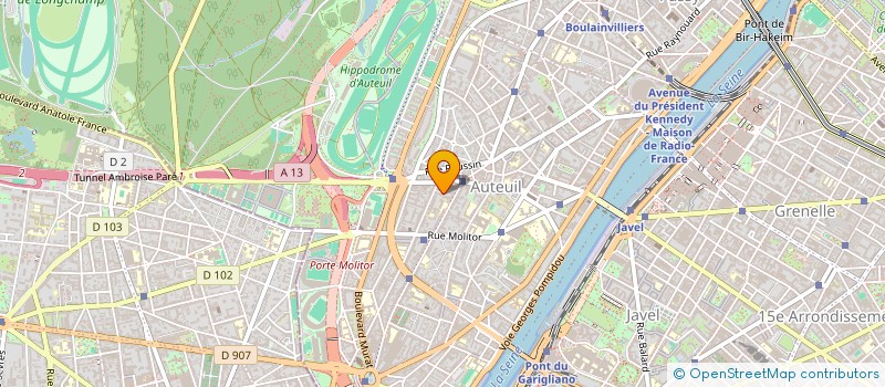 localisation de l'entreprise PHILHARMONY  PARIS