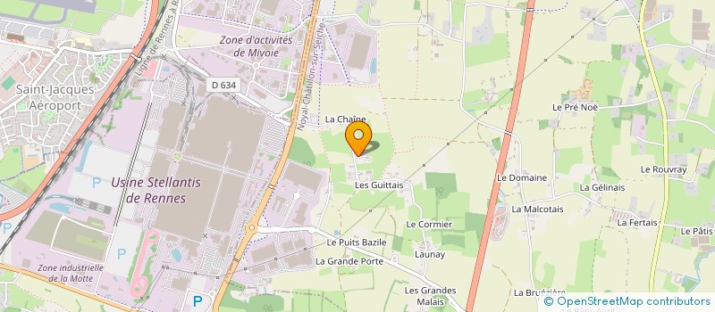 localisation de l'entreprise PHILHEMA à NOYAL-CHATILLON-SUR-SEICHE