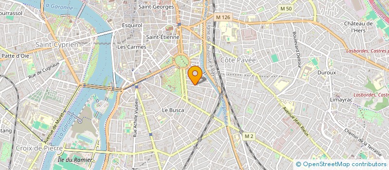 localisation de l'entreprise PHILHURE S.A.S. à TOULOUSE