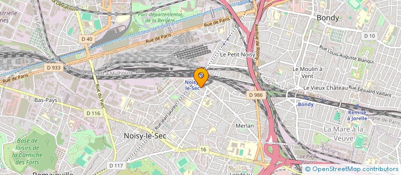 localisation de l'entreprise PHILI MINGA à NOISY-LE-SEC