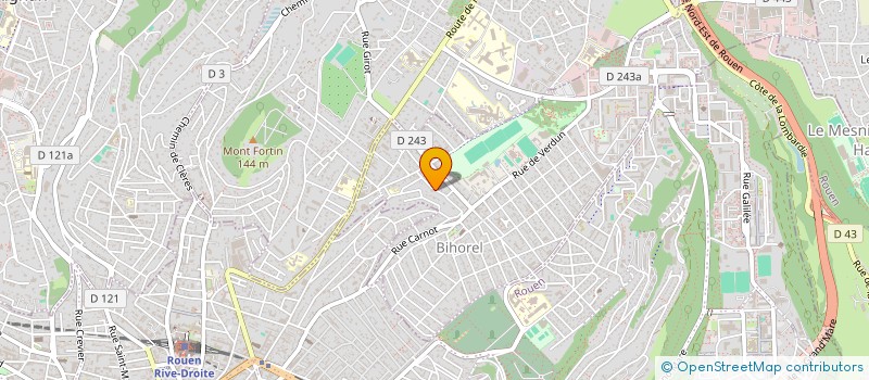 localisation de l'entreprise PHILIA 1  BIHOREL