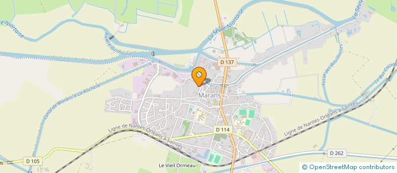 localisation de l'entreprise PHILIA  MARANS