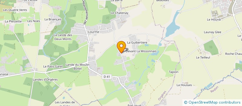 localisation de l'entreprise PHILIA  PLOUGUERNEAU