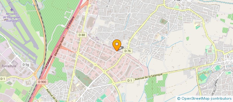 localisation de l'entreprise PHILIA  PERPIGNAN