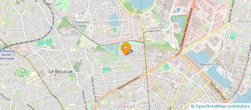 localisation de l'entreprise PHILIA  BRUGES