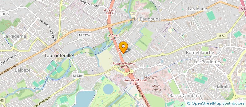 localisation de l'entreprise PHILIA CONSEIL  TOURNEFEUILLE