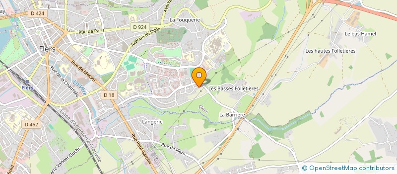 localisation de l'entreprise PHILIA CONSTRUCTION à FLERS