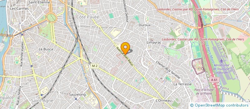 localisation de l'entreprise PHILIA INGENIERIE à TOULOUSE