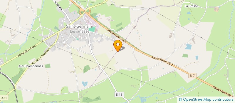 localisation de l'entreprise PHILIA INVEST  SAINT-ROMAIN-LA-MOTTE