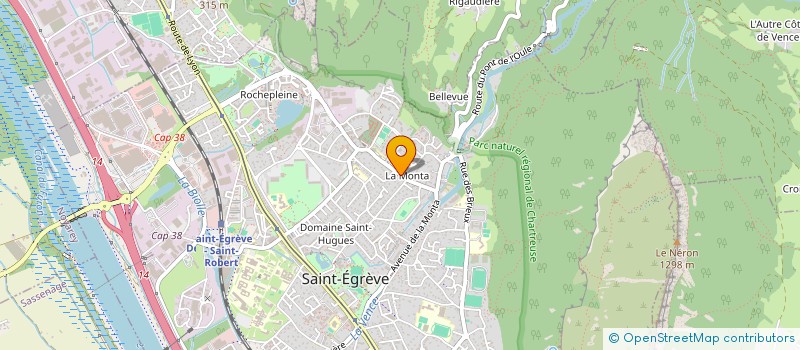 localisation de l'entreprise PHILIBERT à SAINT-EGREVE