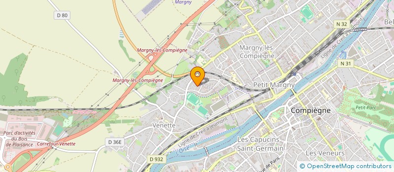 localisation de l'entreprise PHILIBERT  VENETTE