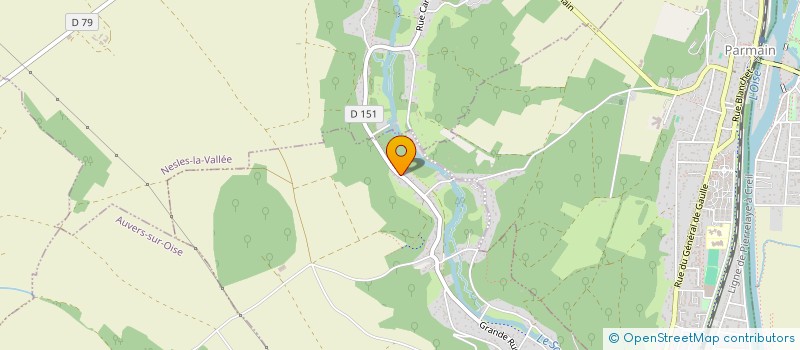 localisation de l'entreprise PHILIBERT  VALMONDOIS