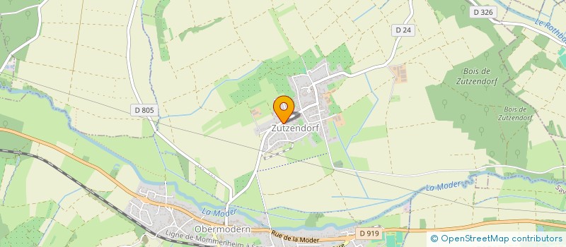 localisation de l'entreprise PHILIDACTION à OBERMODERN-ZUTZENDORF
