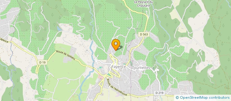 localisation de l'entreprise PHILIE PRIM  FAYENCE