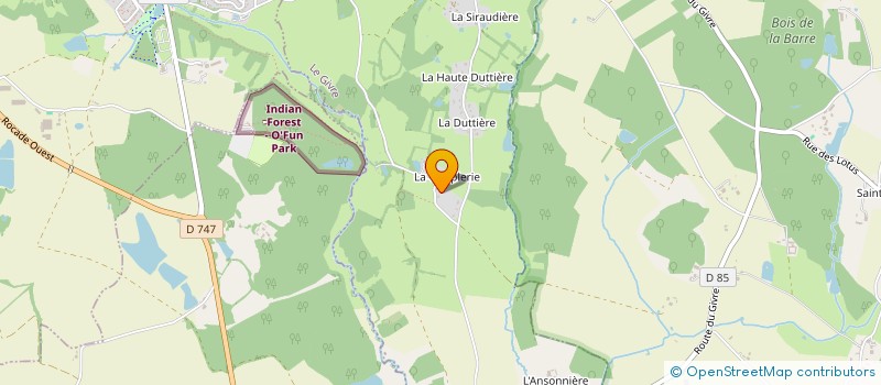 localisation de l'entreprise PHILIKAN IMMO  LE GIVRE