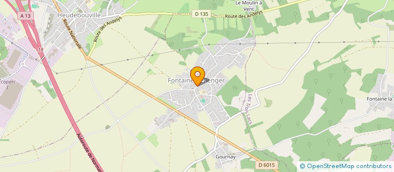 localisation de l'entreprise PHILIMMO  FONTAINE-BELLENGER