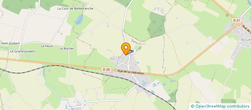 localisation de l'entreprise PHILIMO  SAINT-BRICE