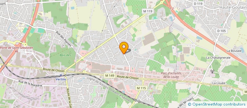 localisation de l'entreprise PHILIMUR  THOUARE-SUR-LOIRE