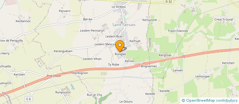 localisation de l'entreprise PHILIO  SAINT-SERVAIS