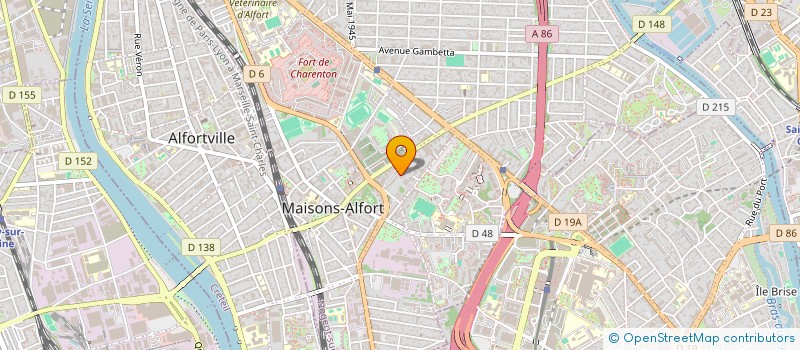 localisation de l'entreprise PHILIO à MAISONS-ALFORT