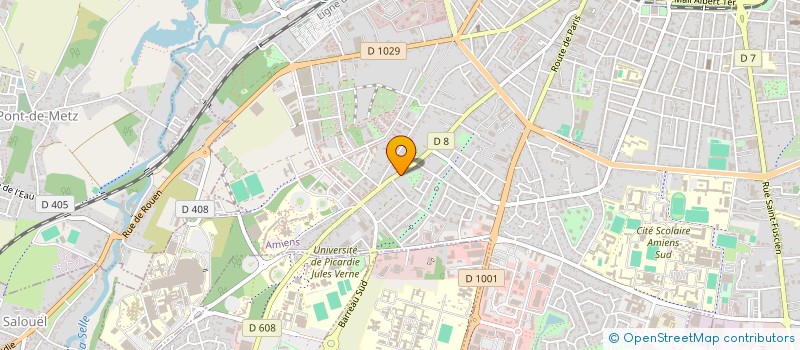 localisation de l'entreprise PHILIPPE à AMIENS