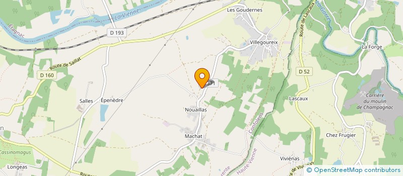 localisation de l'entreprise PHILIPPE  ETAGNAC