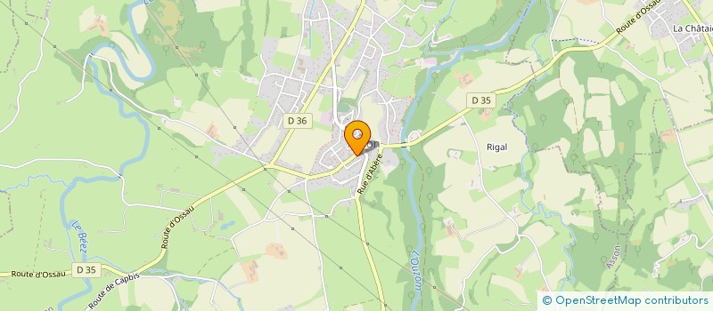 localisation de l'entreprise PHILIPPE à ASSON