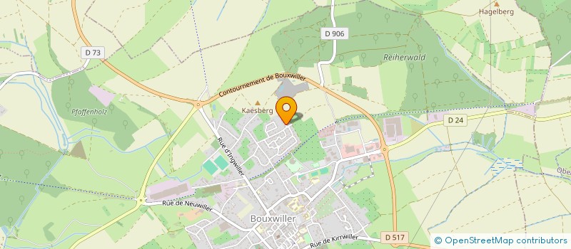 localisation de l'entreprise PHILIPPE  DOSSENHEIM-SUR-ZINSEL