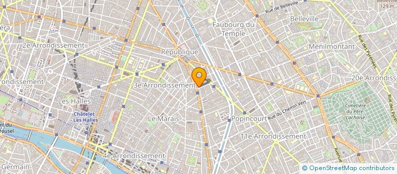 localisation de l'entreprise PHILIPPE ATIENZA BOTTIER PARIS à PARIS
