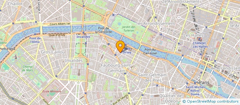 localisation de l'entreprise PHILIPPE AUBERT PRODUCTION  PARIS