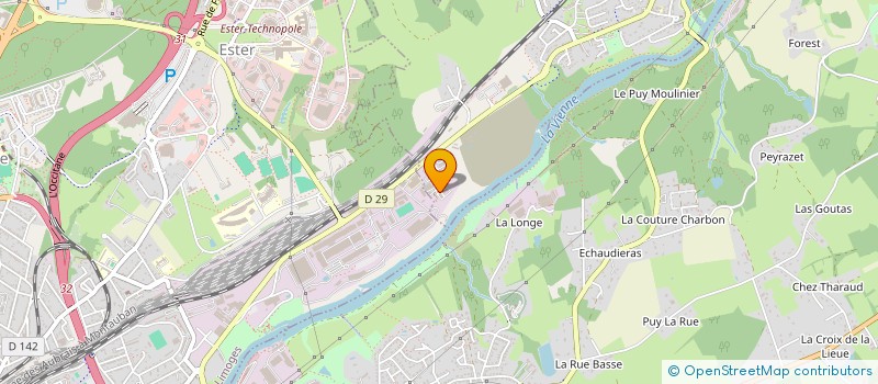 localisation de l'entreprise PHILIPPE B. FACADES à LE PALAIS-SUR-VIENNE