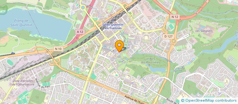 localisation de l'entreprise PHILIPPE BAIL MARIE MAUBERT BRIDOUX MATHLIDE TRECA DAVID ET MARIE DESPAGNE NOTAIRES, ASSOCIES D'UNE SOCIETE CIVILE PROFE  GUYANCOURT