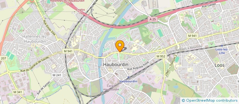 localisation de l'entreprise PHILIPPE BALAT & FREDERIC VUJIAC HUISSIERS DE JUSTICE ASSOCIES (SOCIETE CIVILE PROFESSIONNELLE TITULAIRE D'UN OFFICE...  HAUBOURDIN