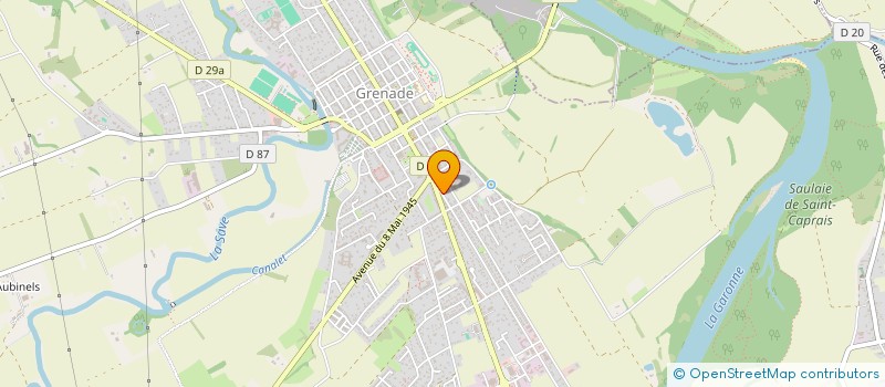localisation de l'entreprise PHILIPPE BALZAME NOTAIRE à GRENADE
