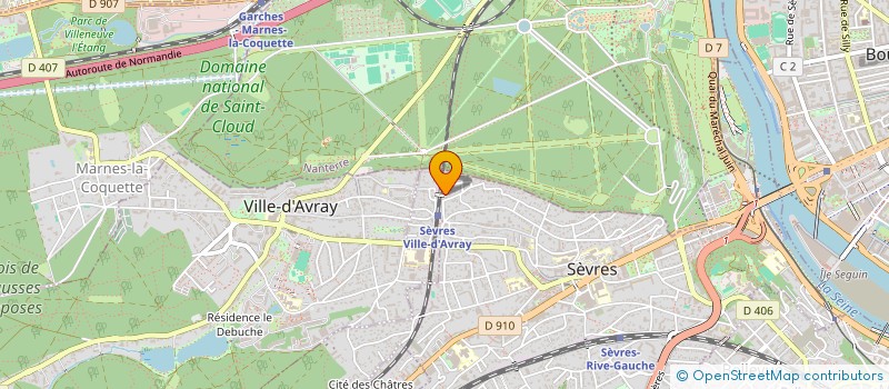 localisation de l'entreprise PHILIPPE BARRIL CONSEIL à SEVRES