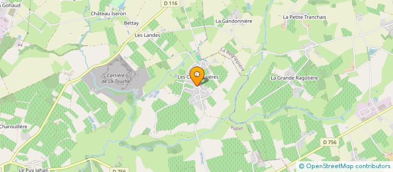 localisation de l'entreprise PHILIPPE BODINEAU à VALLET