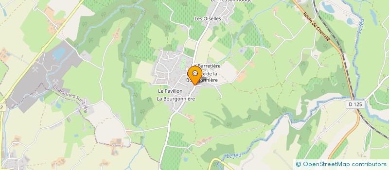 localisation de l'entreprise PHILIPPE BOISDRON à CHALONNES-SUR-LOIRE