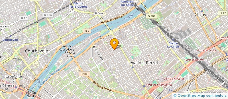 localisation de l'entreprise PHILIPPE BOITET POUR L ACCES AUX SOINS à LEVALLOIS-PERRET
