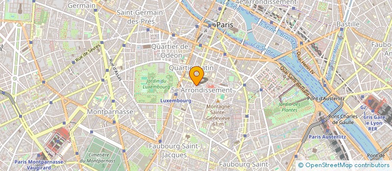 localisation de l'entreprise PHILIPPE BORDET CONSULTANT  PARIS