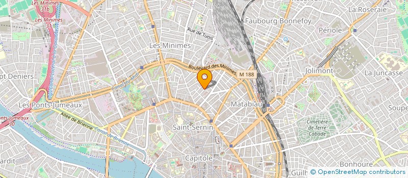 localisation de l'entreprise PHILIPPE CAROFF - CONSULTING RH à TOULOUSE