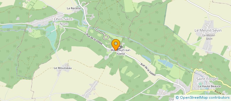 localisation de l'entreprise PHILIPPE CHASSAGNE INVESTISSEMENTS  DAMPIERRE-EN-YVELINES