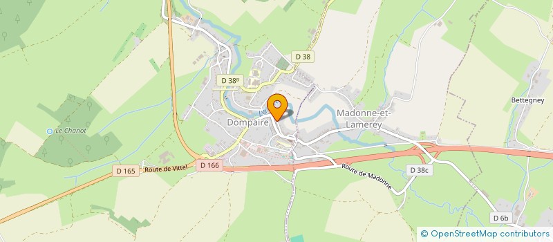 localisation de l'entreprise PHILIPPE CHATELAIN MENUISIER  VALFROICOURT