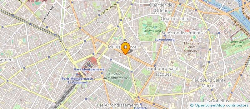 localisation de l'entreprise PHILIPPE CHEN ET ASSOCIES  PARIS