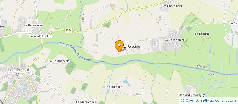 localisation de l'entreprise PHILIPPE COLLET à CHAUVE