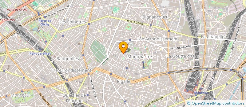 localisation de l'entreprise PHILIPPE DECO à PARIS
