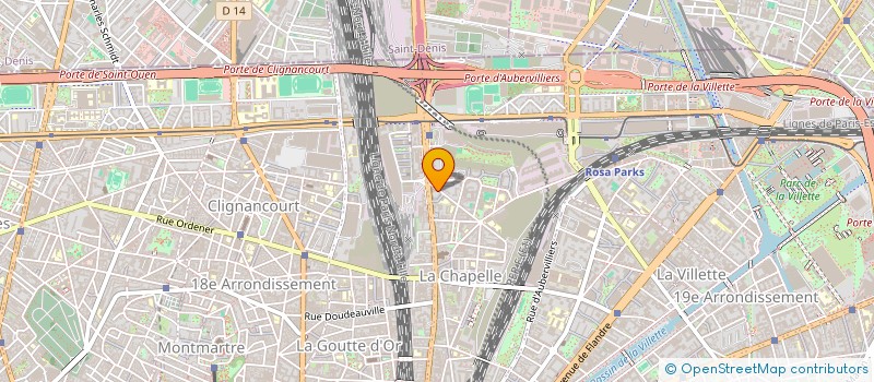 localisation de l'entreprise PHILIPPE DELAMARE  PARIS